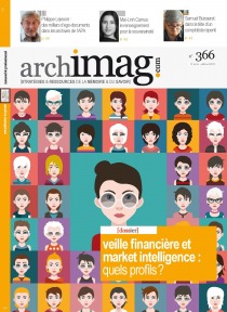Voorblad van Archimag magazine nummer 366 van juli 2023